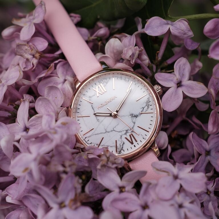 Alva (Marble/Rose Gold)