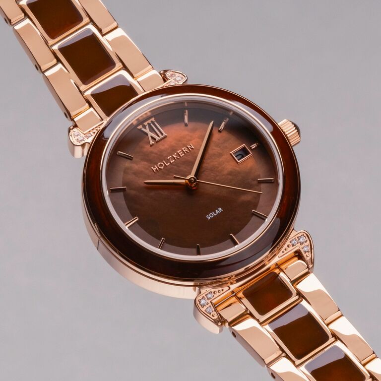 Sunglister (Brown mother-of-pearl/Rose gold)
