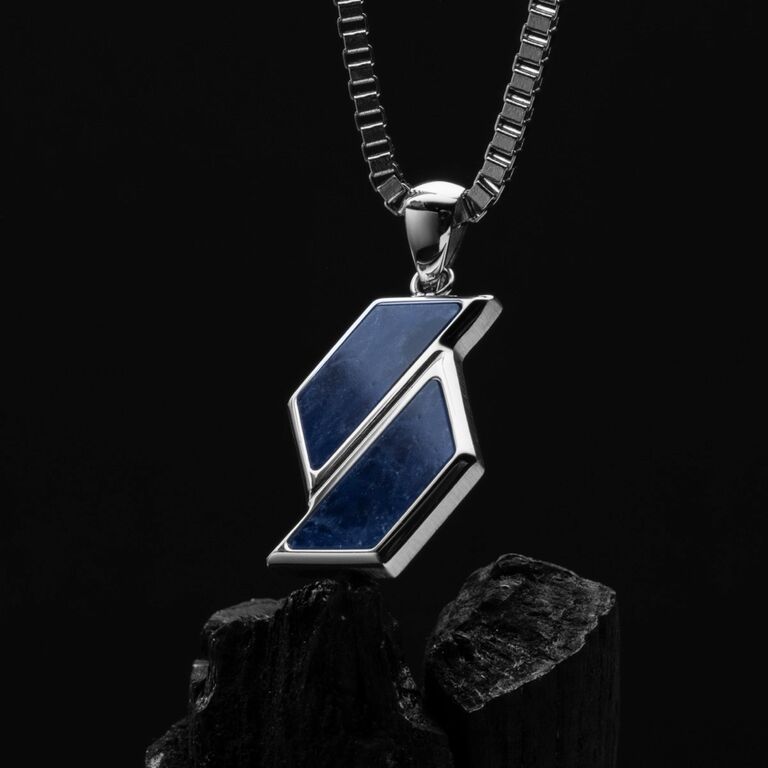 Baritone Necklaces (Sodalite/Silver)