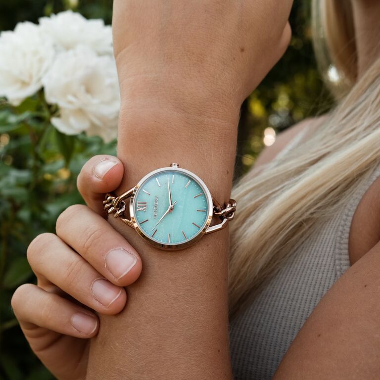 Kaschmir (Amazonite/Rose Gold)