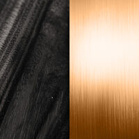 Facade Necklace (Leadwood/Rose Gold)