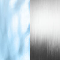 Hue Necklace (Blue Nacre/Silver)