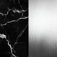 Derivate Necklace (Marble/Silver)